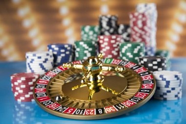 Live roulette table with video feed and betting controls on mobile screen